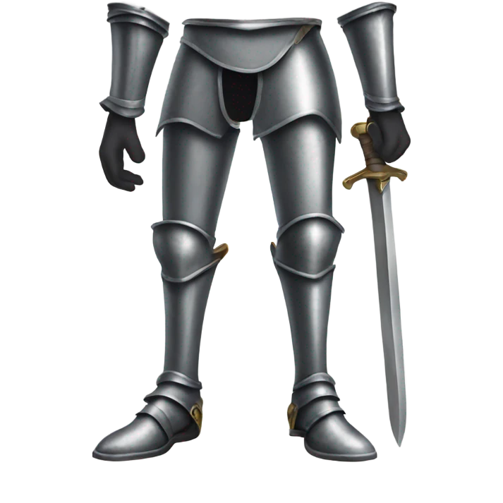 steel knight legs emoji