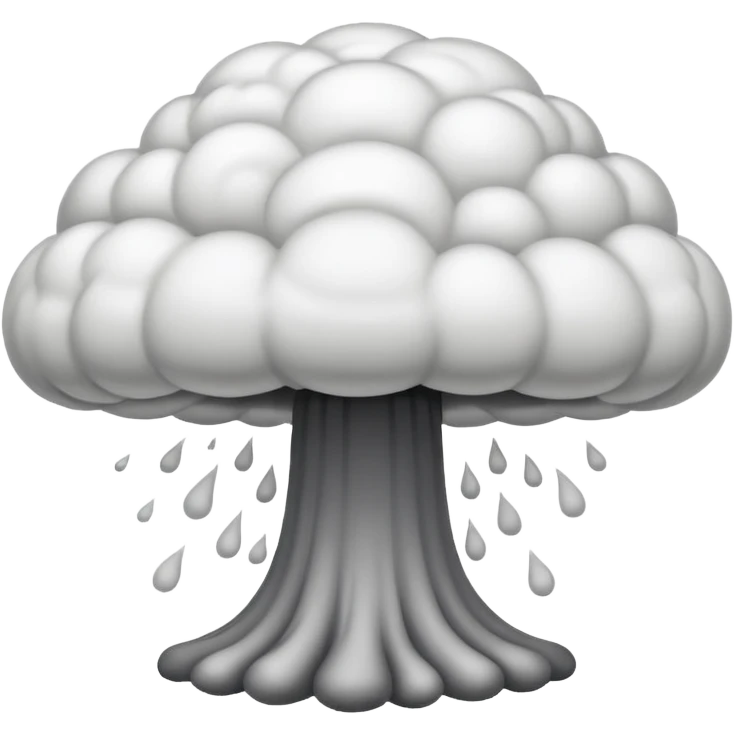 Can we make a nuclair bomb musroom cloud emoji emoji