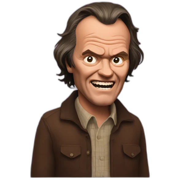 Jack Torrance, the shining emoji
