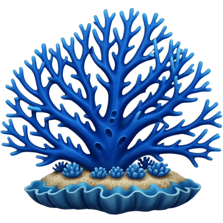 blue Coral emoji