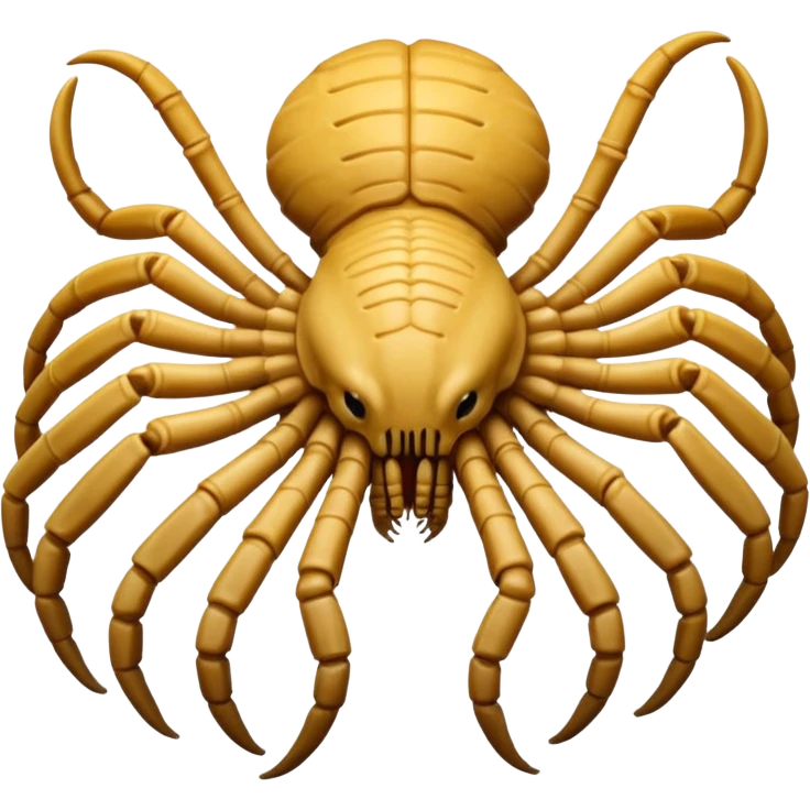woman with Facehugger emoji