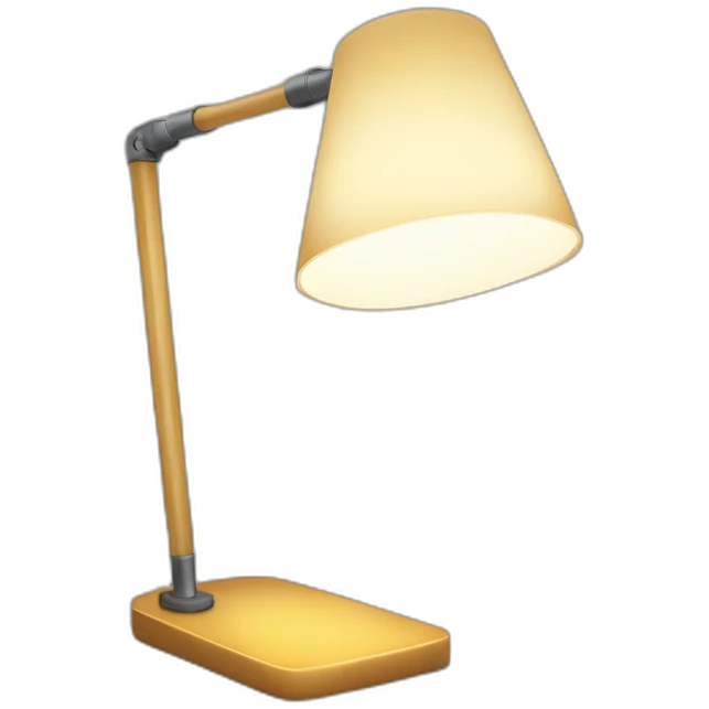 desk lamp modern emoji