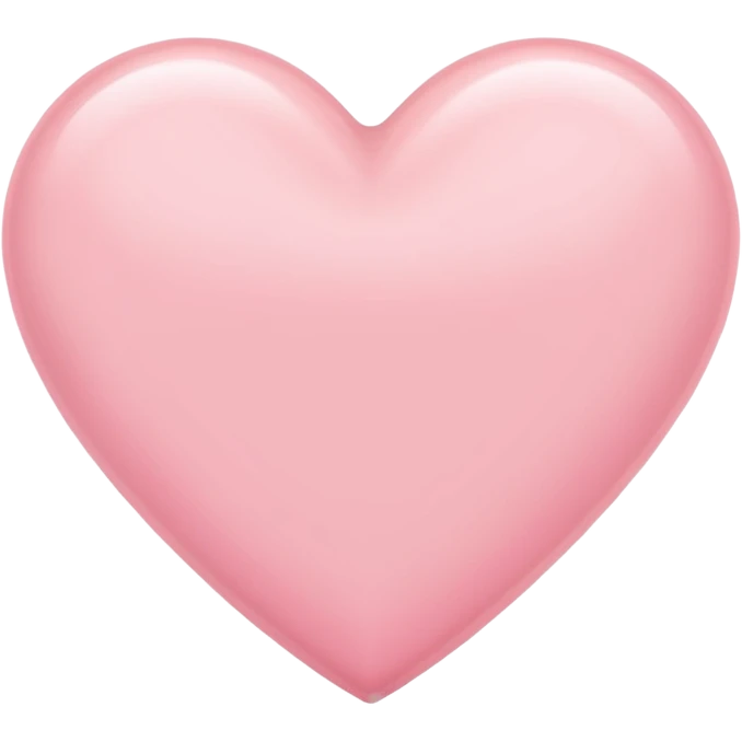 light pink heart emoji emoji