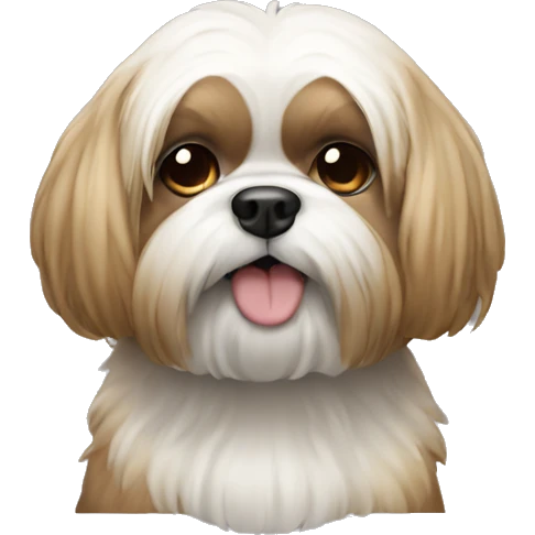 A Shitzu emoji