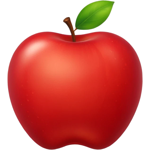 Red Apple emoji