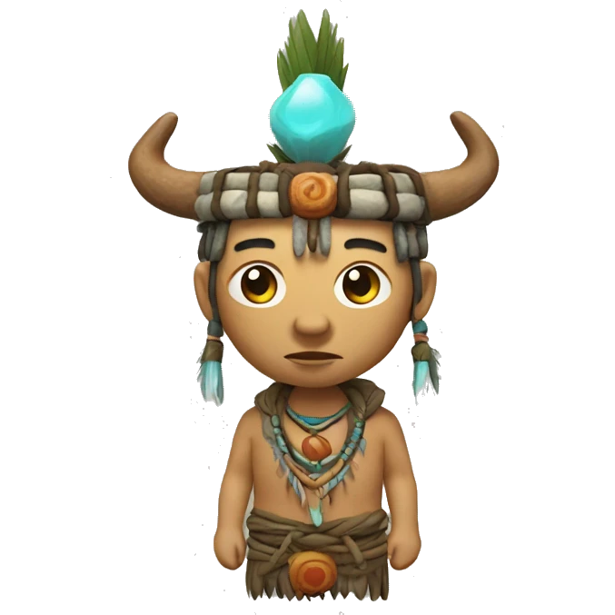 shaman 3d emoji