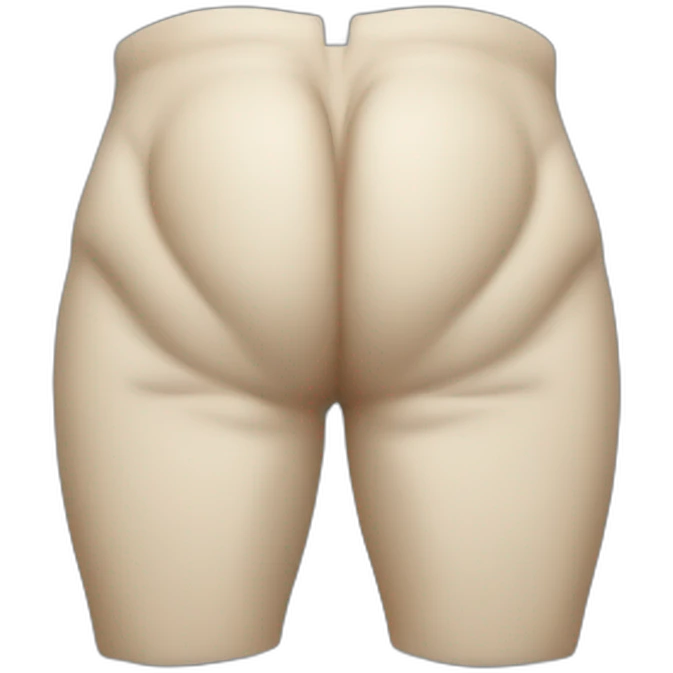 gluteus maximus emoji