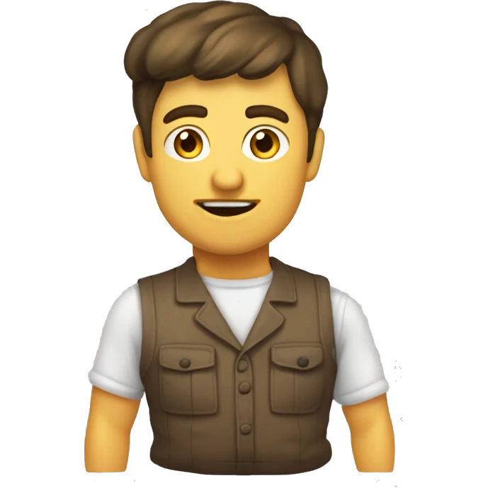 Szökőkút egy emberrel  emoji