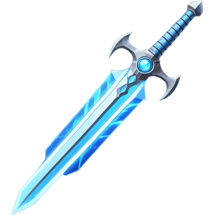 high tech space energy sword emoji