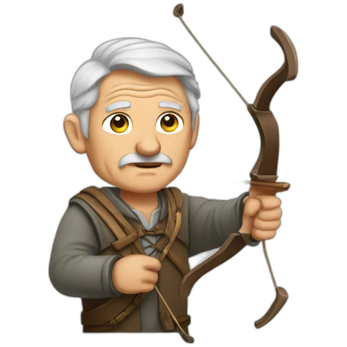 Archer old man emoji