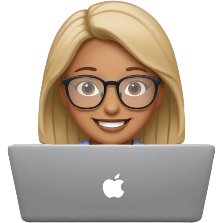 make an emoji of a developer behind laptop emoji