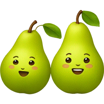 Pear emoji