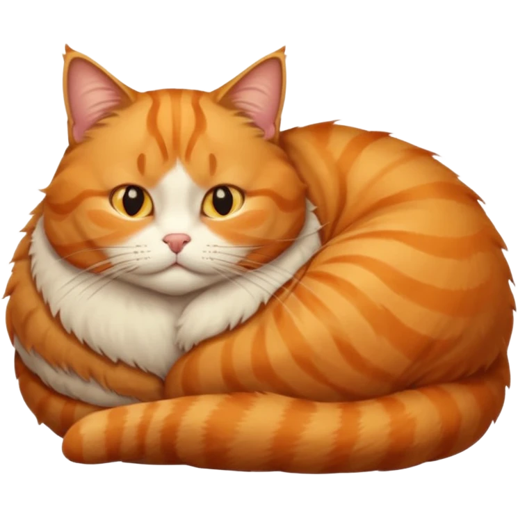 Fat cat emoji