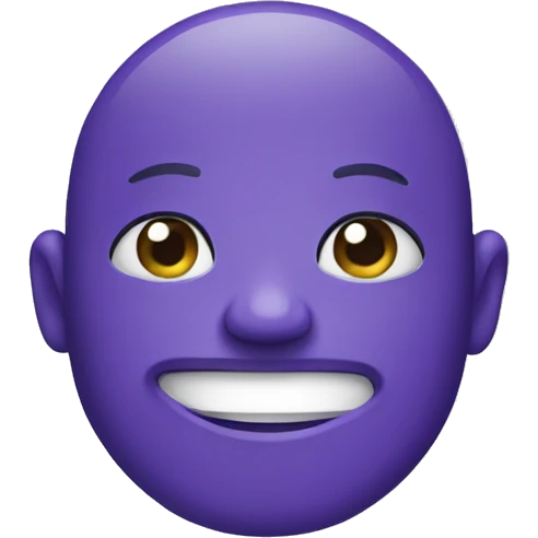 purple face emoji