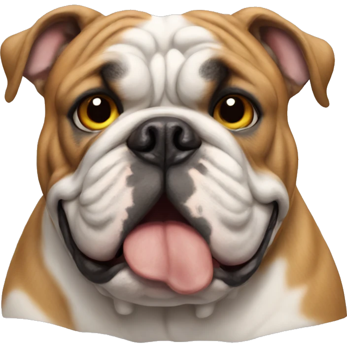 english bulldog  emoji