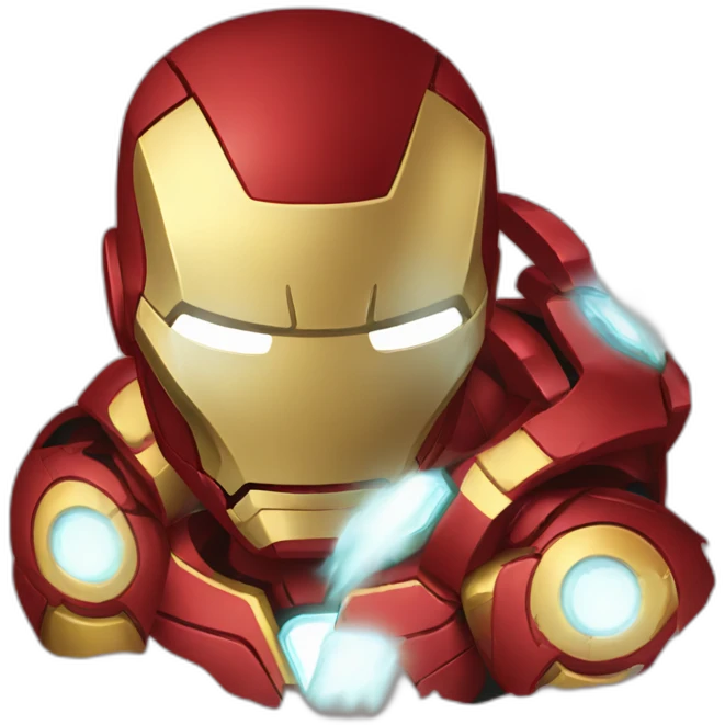 Ironman crying emoji