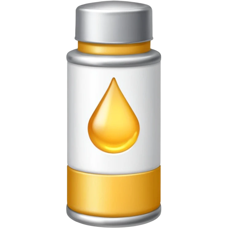 a white color oil paint tube emoji