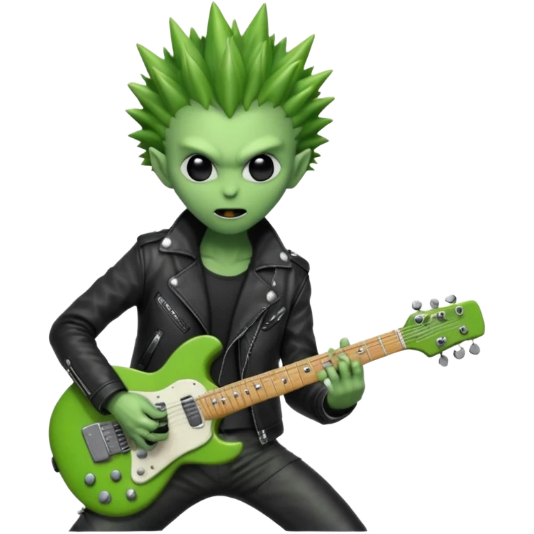 rock player alien emoji