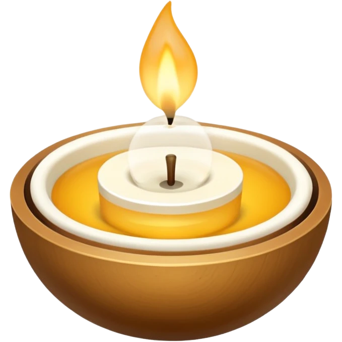 Vela aromática emoji
