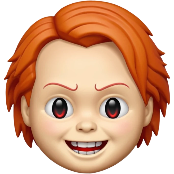 Un emojin de chuky emoji