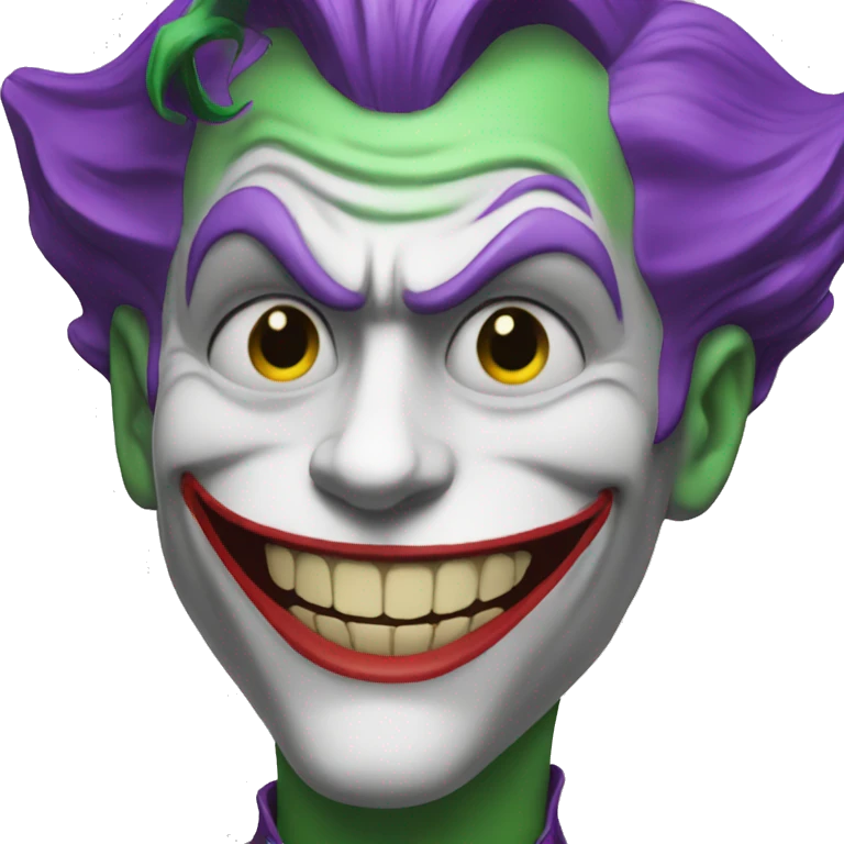 The joker happy emoji