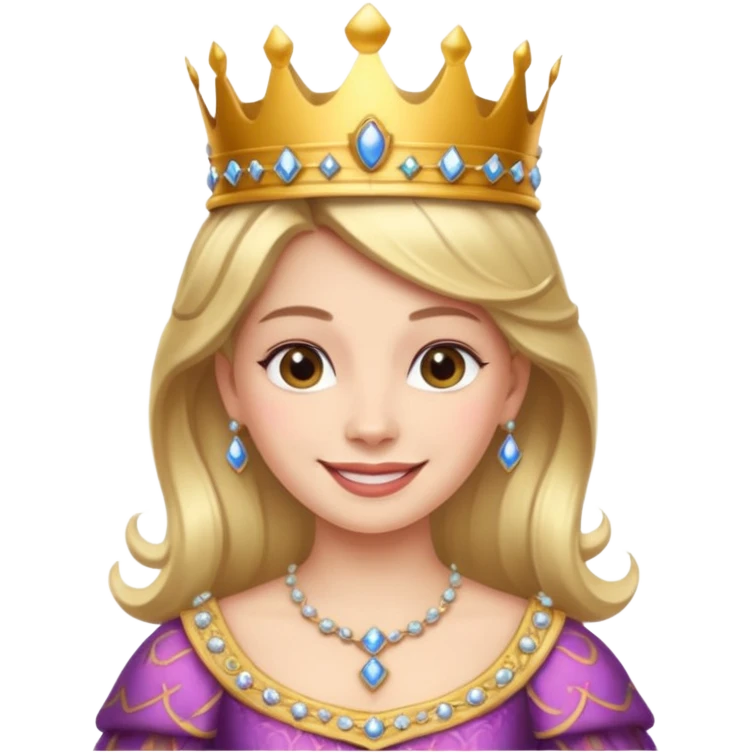 queen princess emoji