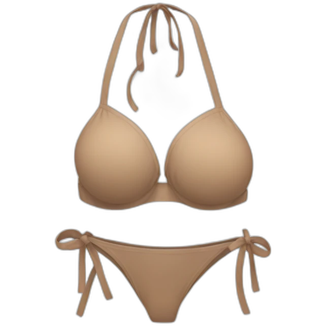 Bikini white emoji
