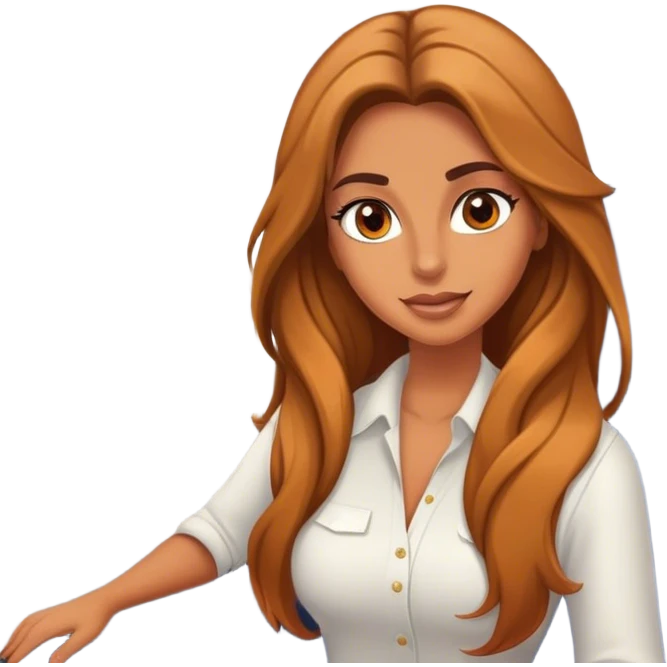 Hot chick airplane emoji