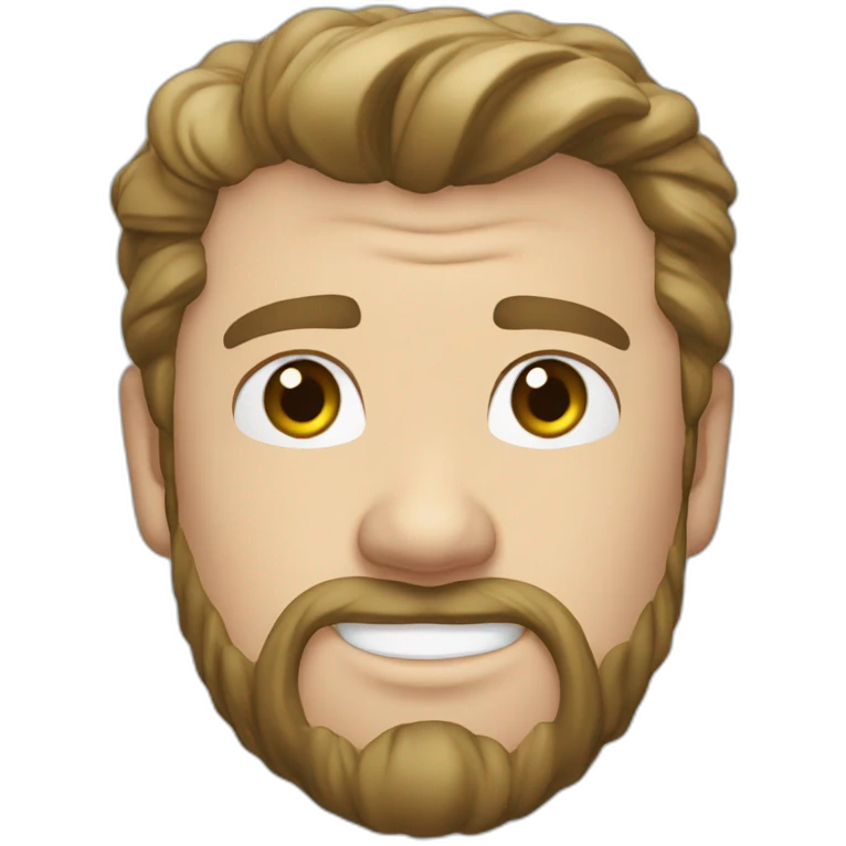 chris hemsworth t-shirt emoji