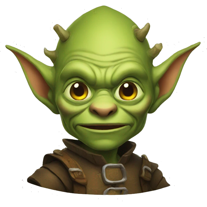 A goblin  emoji