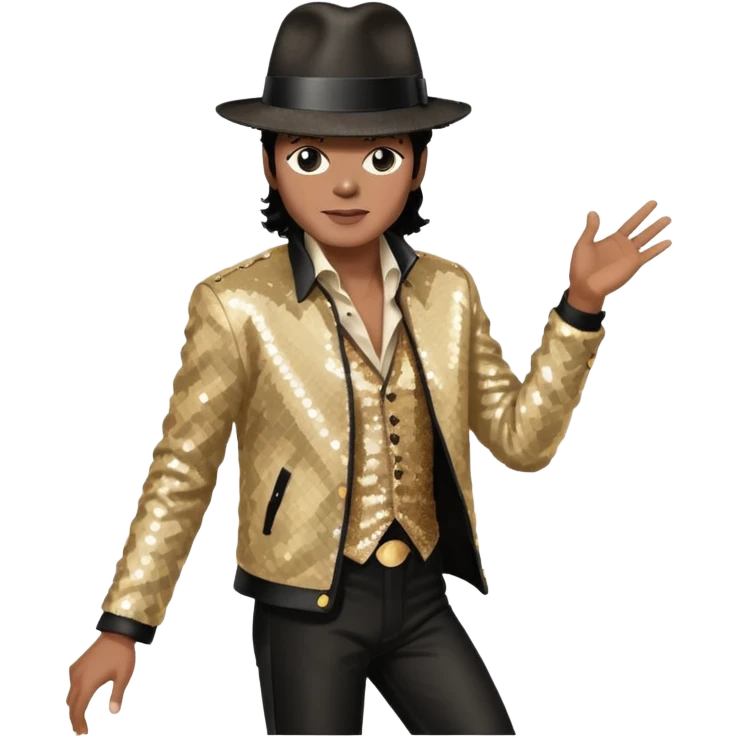 Michael jackson moonwalk emoji
