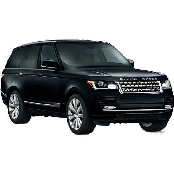 Black Range Rover emoji