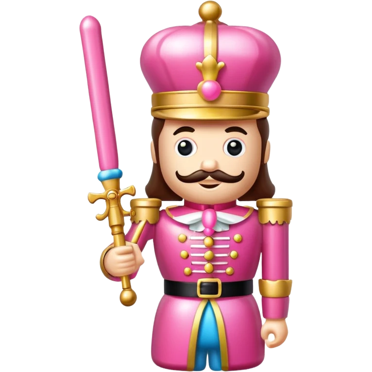 Pink, candyland, nutcracker emoji