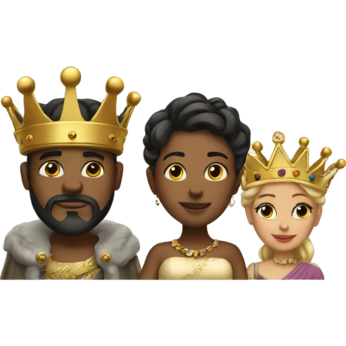king and queens emoji