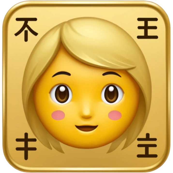 青い球に文字のXが刻まれている emoji