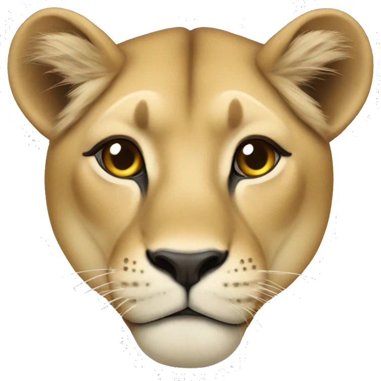 Lioness emoji