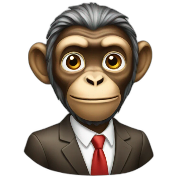 monkey CEO emoji