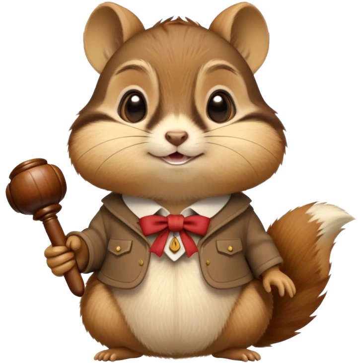 Governor chipmunk female emoji