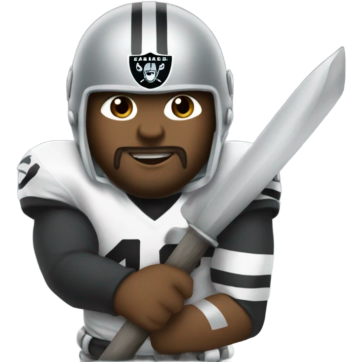 Raiders at work emoji
