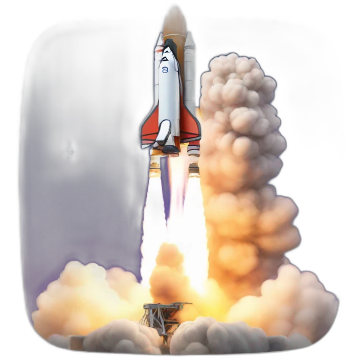 Rocket launch emoji