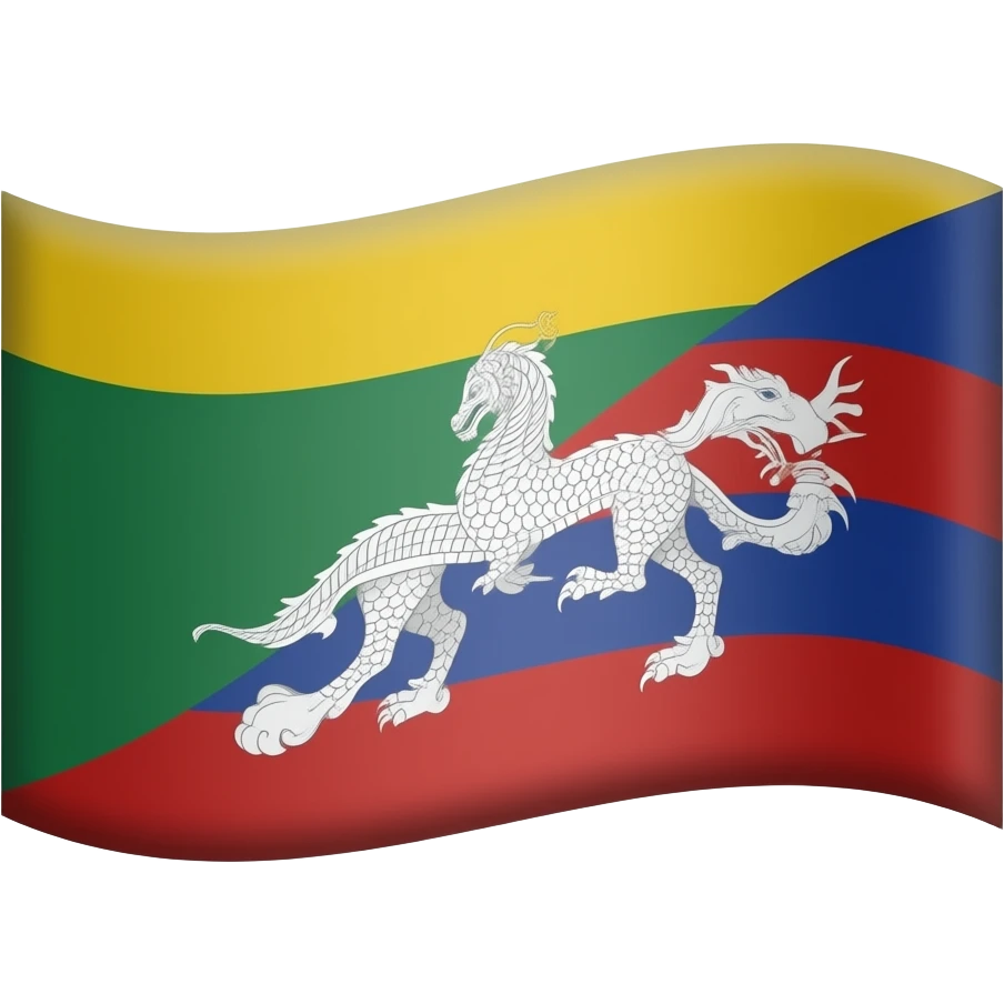 Please make a Kingdom of Sikkim flag emoji