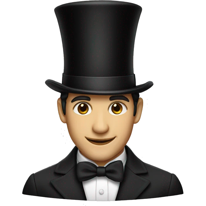 Jonathan Bailey top hat emoji