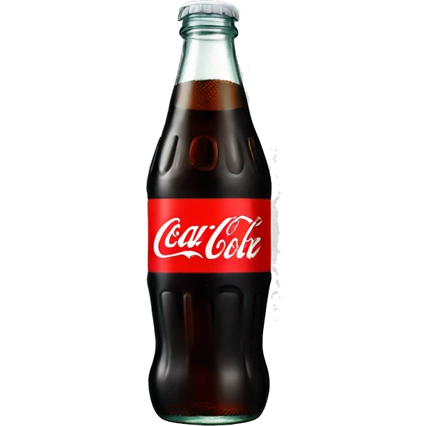 Coke Zero bottle emoji