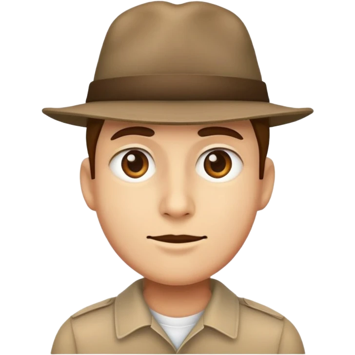 rizz face with a hat emoji