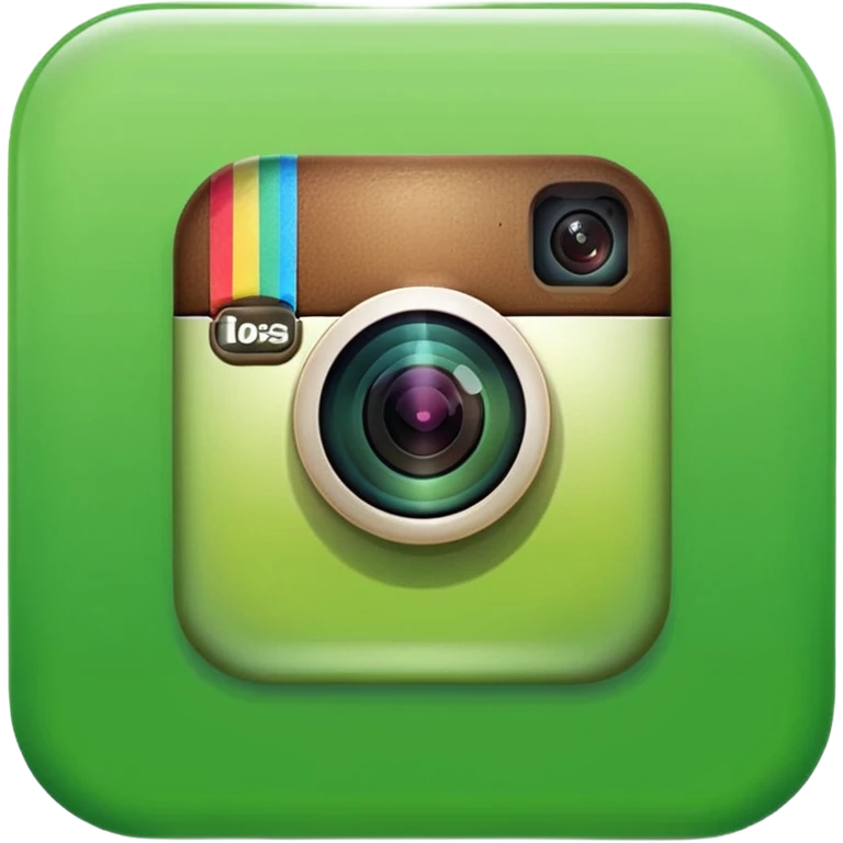 Instagram green verified logo emoji