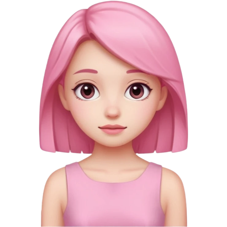An cute Ästhetik pink clean girl emoji