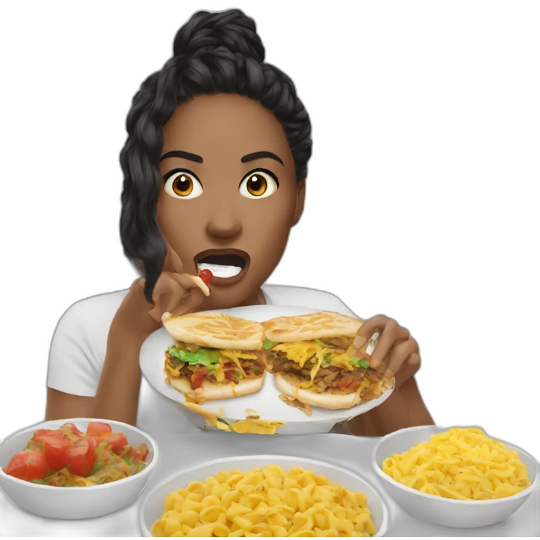 Mukbang emoji