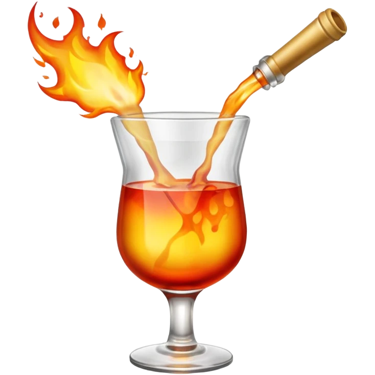 malatov cocktail being thrown emoji