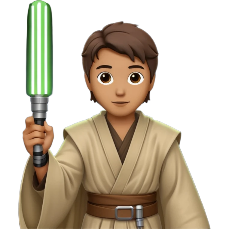 Jedi mind trick where a jedi is waving his hand emoji