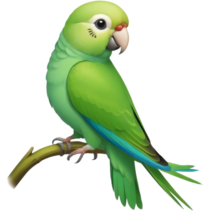 Green Quaker Parakeet emoji